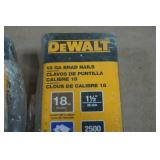 DeWalt 18 Ga 1.5" Brad Nails