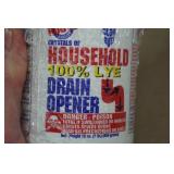 Household 100% Lye Crystals Drain Opener - 16oz