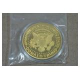 President Donald Trump Colorized Coin
