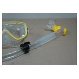 Cressi Adult Rondine Palau Fin Snorkel Set - Fin Size XS/S