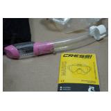 Cressi Adult Rondine Palau Fin Snorkel Set - Fin Size S/M