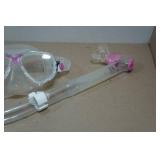 Cressi Adult Rondine Palau Fin Snorkel Set - Fin Size S/M