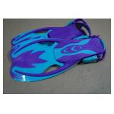 Cressi Blulove Kids Snorkel Fins - Size S/M