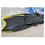 Cressi Adult Rondine Palau Fin Snorkel Set - Fin Size S/M