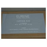 Elrene Home Fashions Curtain Rod - 28-48" Polished Nickel