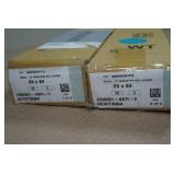 Two Sets of Light Filtering Cordless Cell Shades - White - 29"x64"