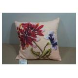 Floral Decorative Pillow