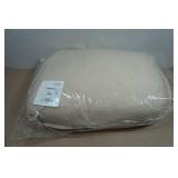 Vellux Soft Taupe Wedge Pillow - 15"x20"