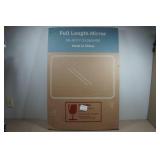 Black Framed Full Length Mirror - 24"x36"