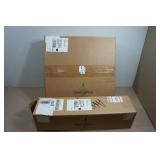 One Log Fire Table Top Pit and Roasting Stick