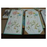 Assorted Floral Wall Art