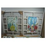 Assorted Floral Wall Art