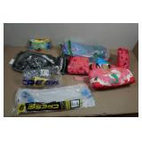 Assorted Swim Accessories - Snorkel Masks, Life Jackets, Fins