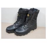 Leather German Military Boots - Size 7.5