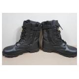 Leather German Military Boots - Size 7.5