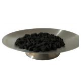 One Log Fire Table Top Pit and Roasting Stick