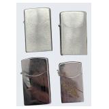 Vintage Lighter Lot – 4-Piece Variety Collection