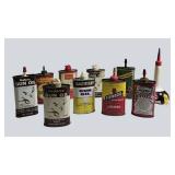 Vintage Gun Oil Tin Collection – 10 Piece Collector Lot