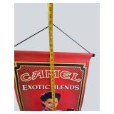 Camel Exotic Blends Cloth Advertising Hanging Sign – 1990s Collectible