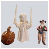 Eclectic Vintage Mixed Decor Lot – Unique Holiday & Novelty Pieces