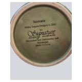 Signature Housewares “Sorrento” Canister Set – Debby Segura Designs (2001) – Sage Green