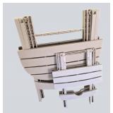 Folding Table Lot – Card Table & 2 Portable Side Tables