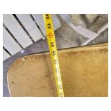 Folding Table Lot – Card Table & 2 Portable Side Tables