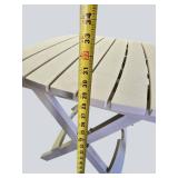 Folding Table Lot – Card Table & 2 Portable Side Tables