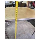 Folding Table Lot – Card Table & 2 Portable Side Tables