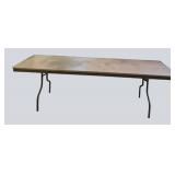 Discover the perfect solution for your special events with our 8-foot extra-long  worktable