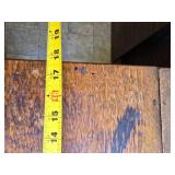 Vintage Oak 2-Drawer Filing Cabinet – Solid Wood