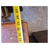 Vintage Oak 2-Drawer Filing Cabinet – Solid Wood