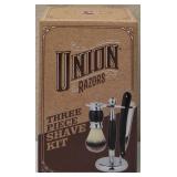 CLASSIC GROOMING: Union Razors 3-Piece Shave Kit — NEW!