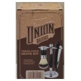 CLASSIC GROOMING: Union Razors 3-Piece Shave Kit — NEW!