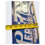 COOL CLASSIC: Pepsi-Cola Metal Thermometer — NEW!