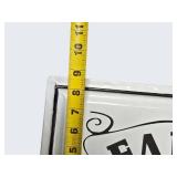 FARMHOUSE CHARM: “Farm to Table Dry Goods” Metal Sign