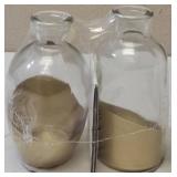 ELEGANT SERVING SET: Italian Design Platter & Glass Vessels — NEW!