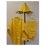 ALL-WEATHER READY: Ansell Wet Wear 200 PVC Rain Suit Set — NEW!