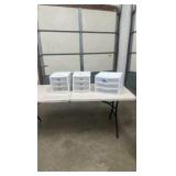 Sterilite 3 drawer containers lot of 3 Sterilite 3 drawer containers lot of 3