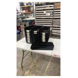 Uline 4x6x18” black plastic bins (lot 36) Uline 4x6x18” black plastic bins (lot 36)