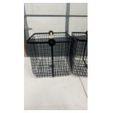 Black expanding basket Lot of 3 Black expanding basket Lot of 3