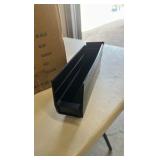 New Uline 2 3/4x 12x 4” black plastic bins (lot 36) New Uline 2 3/4x 12x 4” black plastic bins (lot 36)