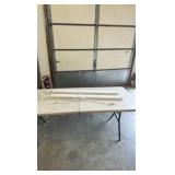 Pair of 4 ft shop lights linkable Pair of 4 ft shop lights linkable