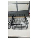 Black expanding basket Lot of 3 Black expanding basket Lot of 3