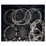 Bracelets & Necklaces - Assorted Costume Jewelry with Gemstone & Crystal Accents Bracelets & Necklaces - Assorted Costume Jewelry with Gemstone & Crystal Accents