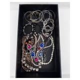 Bracelets & Necklaces - Assorted Costume Jewelry with Gemstone & Crystal Accents Bracelets & Necklaces - Assorted Costume Jewelry with Gemstone & Crystal Accents