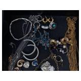 Costume Jewelry Assortment - Mixed Necklaces, Bracelets, Rings & Earrings Costume Jewelry Assortment - Mixed Necklaces, Bracelets, Rings & Earrings