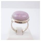 Pink Kunzite Ring - Sterling Silver. Size 7.75-8. Pink Kunzite Ring - Sterling Silver. Size 7.75-8.