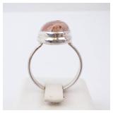 Jasper Sterling Silver Ring - Oval Jasper Cabochon Jasper Sterling Silver Ring - Oval Jasper Cabochon