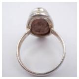 Jasper Sterling Silver Ring - Oval Jasper Cabochon Jasper Sterling Silver Ring - Oval Jasper Cabochon